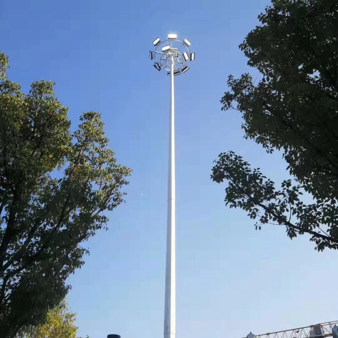 广州led路灯高杆大学城案例