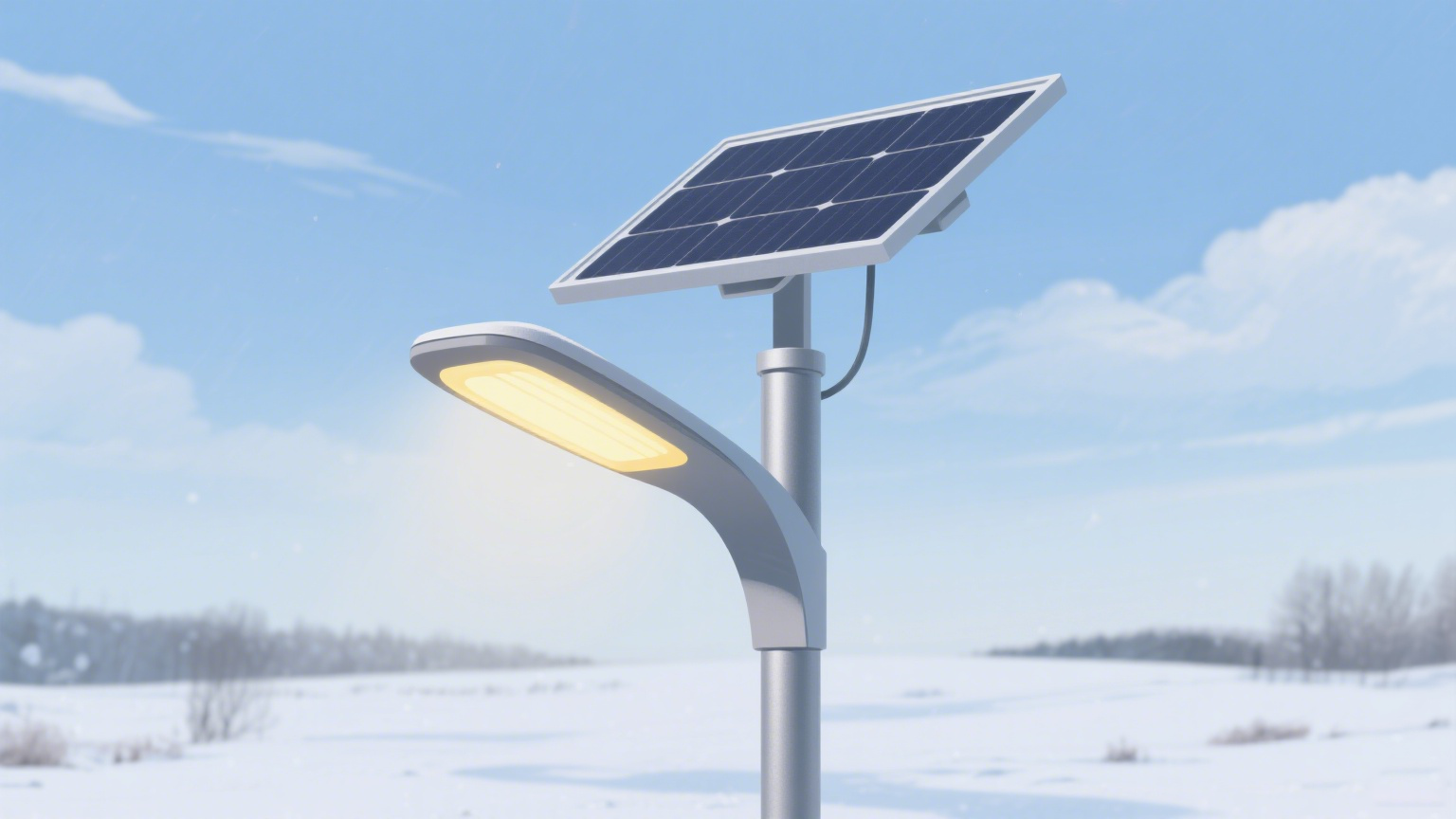 冬季太阳能灯的续航问题解决